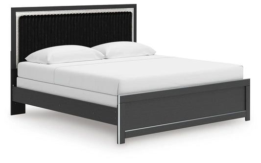 Birmonton King Upholstered Panel Bed