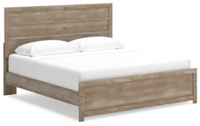 Cama con paneles Gachester King - Broncearse