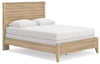 Cama Queen con paneles Holloway