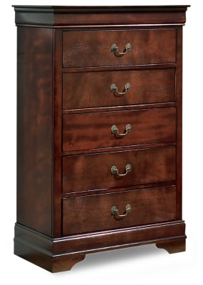 Alisdair Chest of Drawers - Reddish Brown