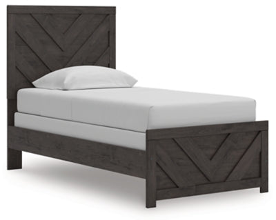 Cama individual con paneles Prendonea