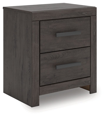 Prendonea Nightstand - Charcoal