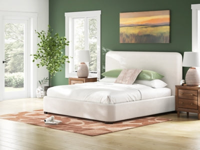 Cama tapizada Whittgate King