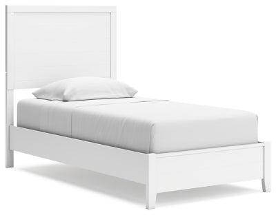 Binterglen Twin Panel Bed - White