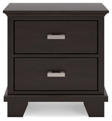 Covetown Nightstand - Dark Brown