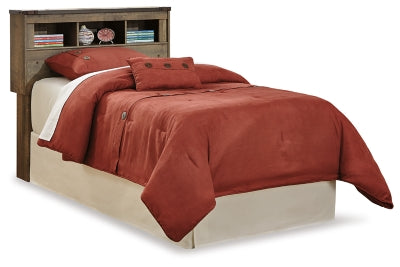 Trinell Twin Bookcase Headboard - Brown