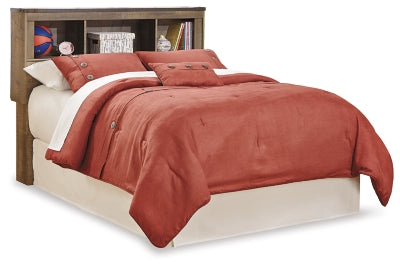 Trinell Full Bookcase Headboard - Brown