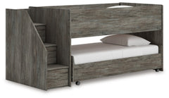 Cama alta individual sobre individual Frandern