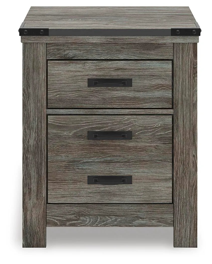 Frandern Nightstand - Gray