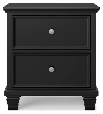 Lanolee Nightstand - Black