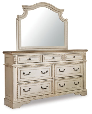 Realyn Dresser and Mirror - Two-tone