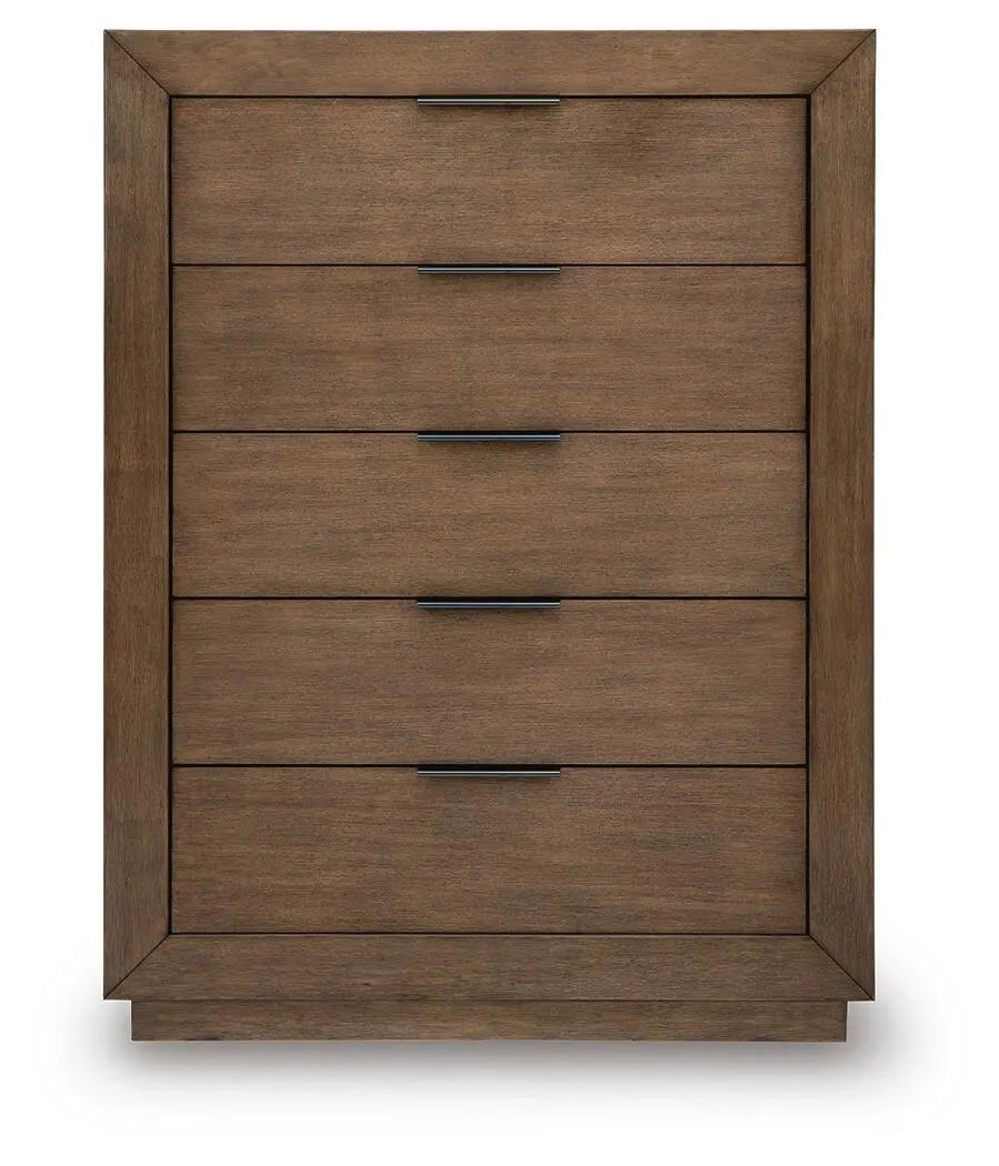 Hennington Chest of Drawers - Medium Brown