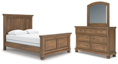 Vandenmore Queen Panel Bed, Dresser and Mirror