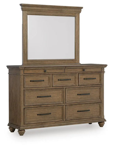 Waynely Dresser and Mirror