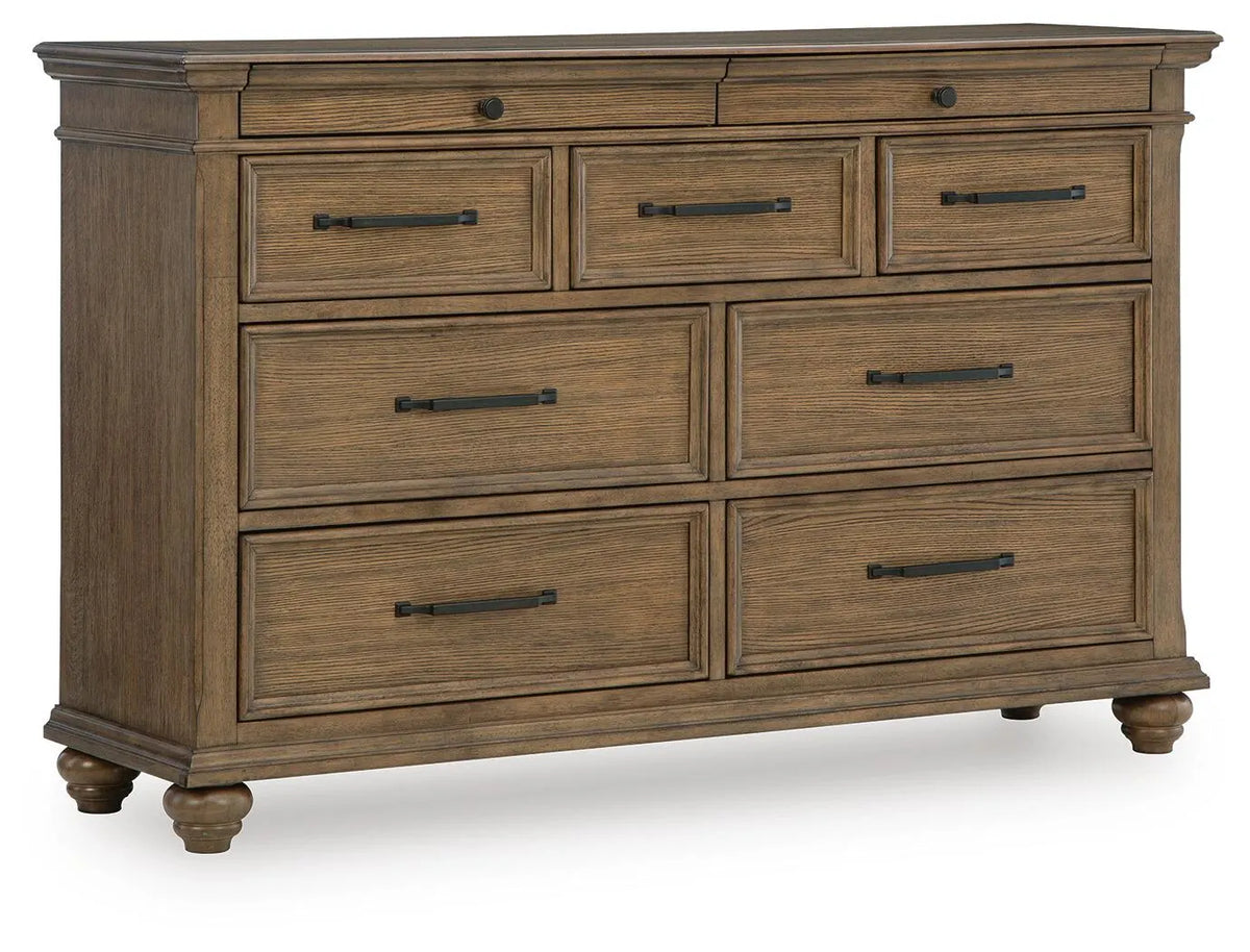 Waynely Dresser - Medium Brown