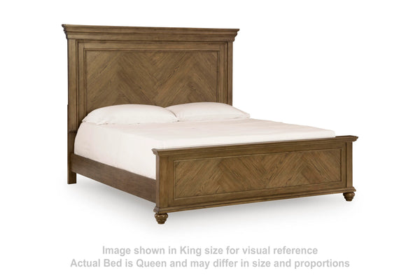 Cama con paneles Waynely Queen