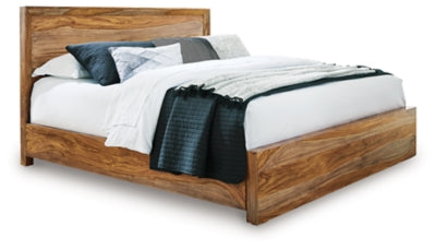 Cama Queen con paneles Dressonni