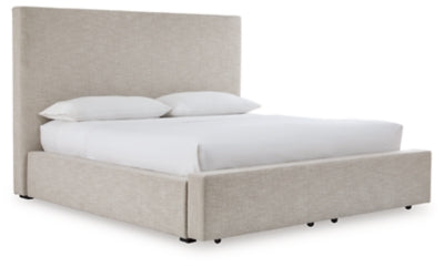 Cama tapizada con almacenaje Kristiland King