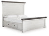 Havalance King Panel Storage Bed