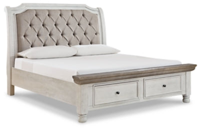 Cama tipo trineo Queen con espacio de almacenamiento Havalance