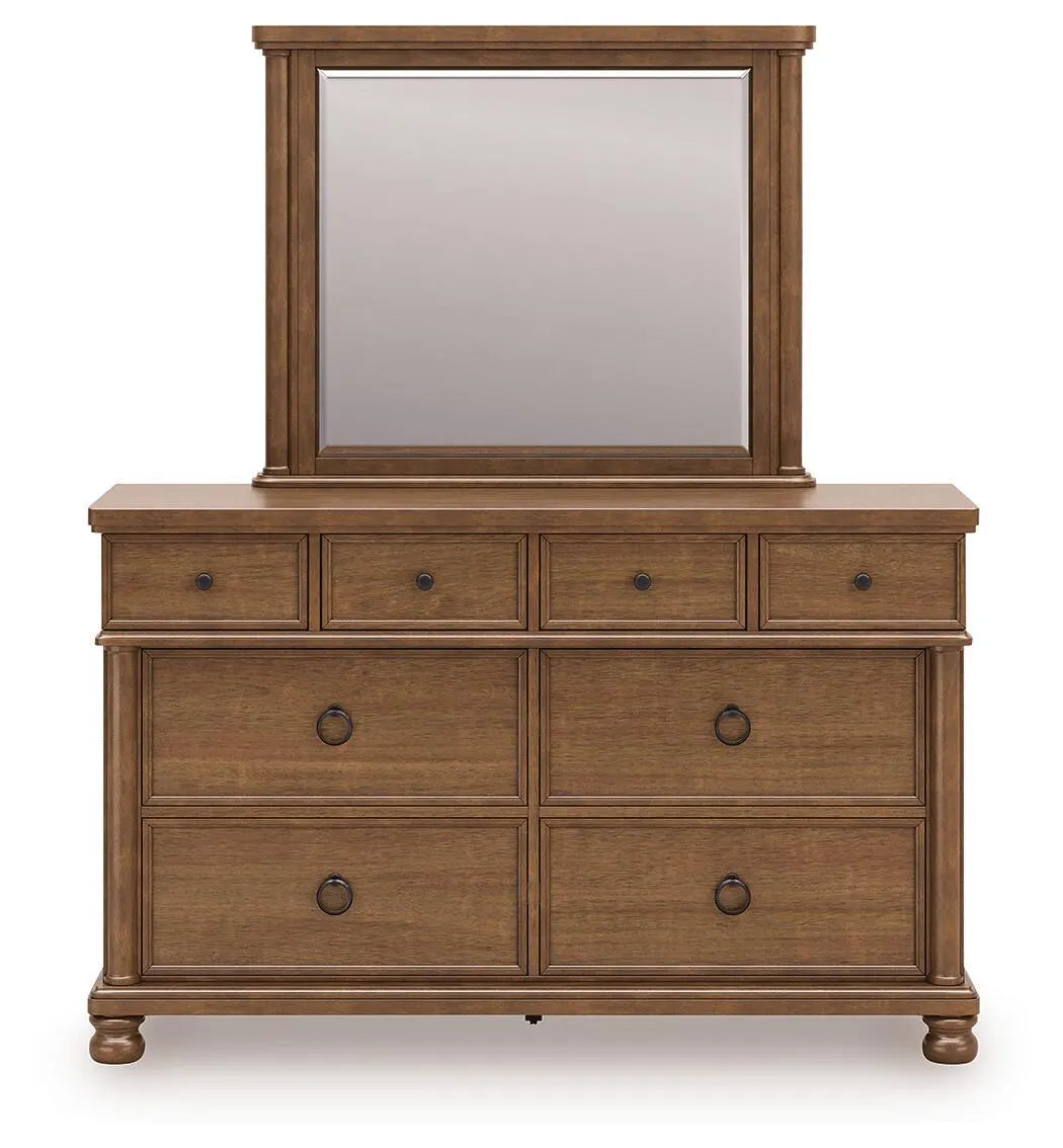 Chadworth Dresser and Mirror - Brown