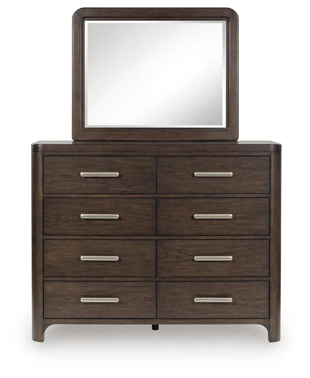 Breckington Dresser and Mirror - Dark Brown