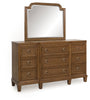 Jorlaina Dresser and Mirror