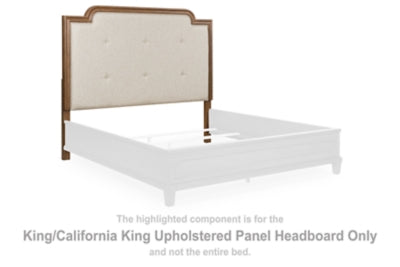 Jorlaina King/California King Upholstered Panel Headboard