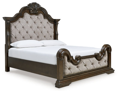 Cama tapizada Maylee King