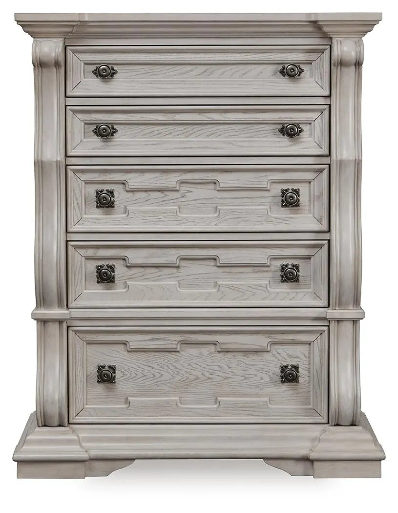 Andonhall Chest of Drawers - Antique White