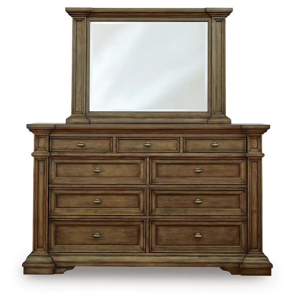 Channley Dresser and Mirror - Brown