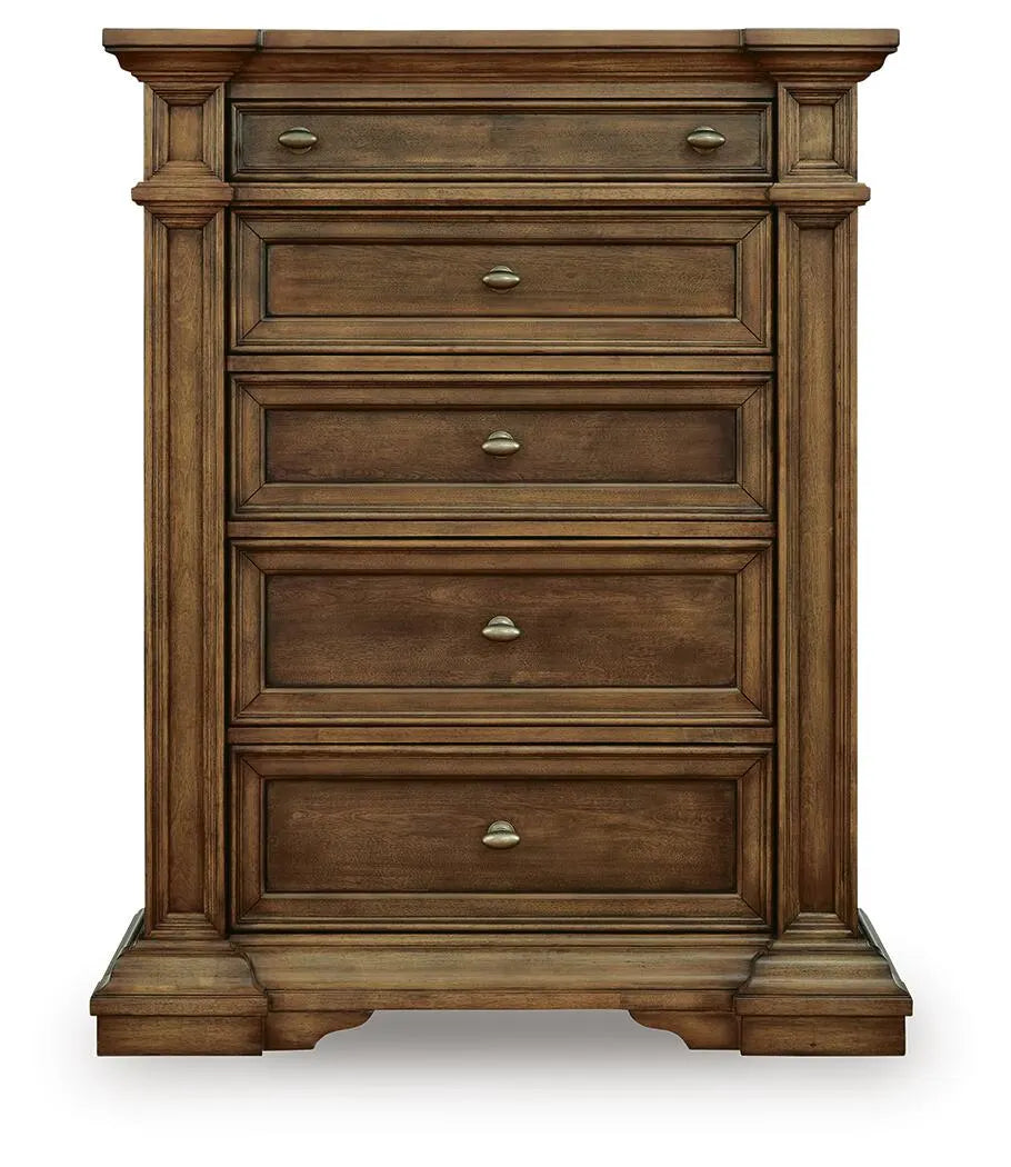Channley Chest of Drawers - Brown