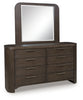 Neo Dresser and Mirror