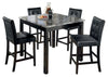Mesa de comedor y taburetes de bar Maysville (juego de 5)