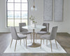 Mesa de comedor Pharwynn y 4 sillas