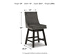 Tallenger Counter Height Bar Stool