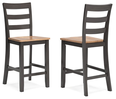 Taburete de bar Gesthaven de altura de mostrador