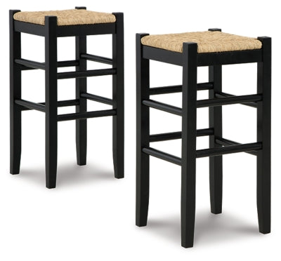 Mirimyn Bar Height Bar Stool - Black