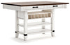 Mesa de comedor de altura de mostrador Valebeck