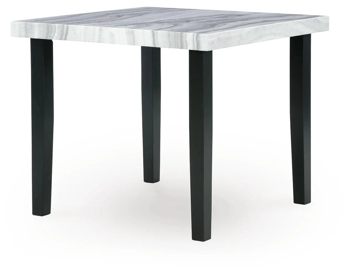 Lilyberg Counter Height Dining Table - Gray/Black