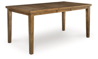 Mesa extensible de comedor Broxtyn de altura de mostrador