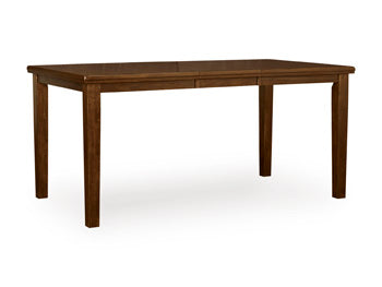 Mesa extensible de comedor de altura de mostrador Ralene