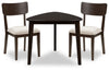 Dantenton Dining Table and 2 Chairs