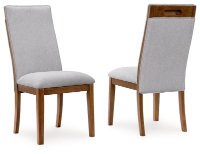 Lyncott Dining Chair - Beige/Brown