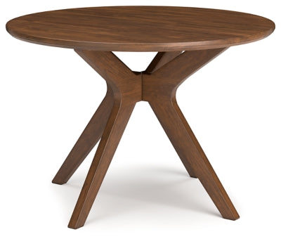 Mesa de comedor Lyncott - Marrón
