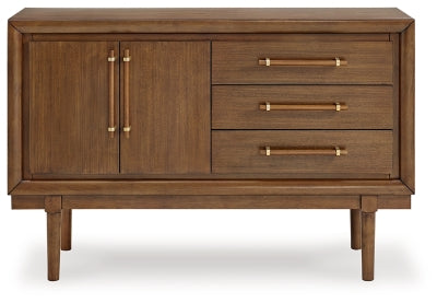Lyncott Dining Server - Brown