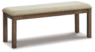 Moriville Dining Bench - Beige