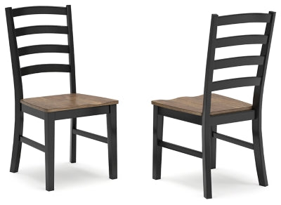 Wildenauer Dining Chair - Brown/Black