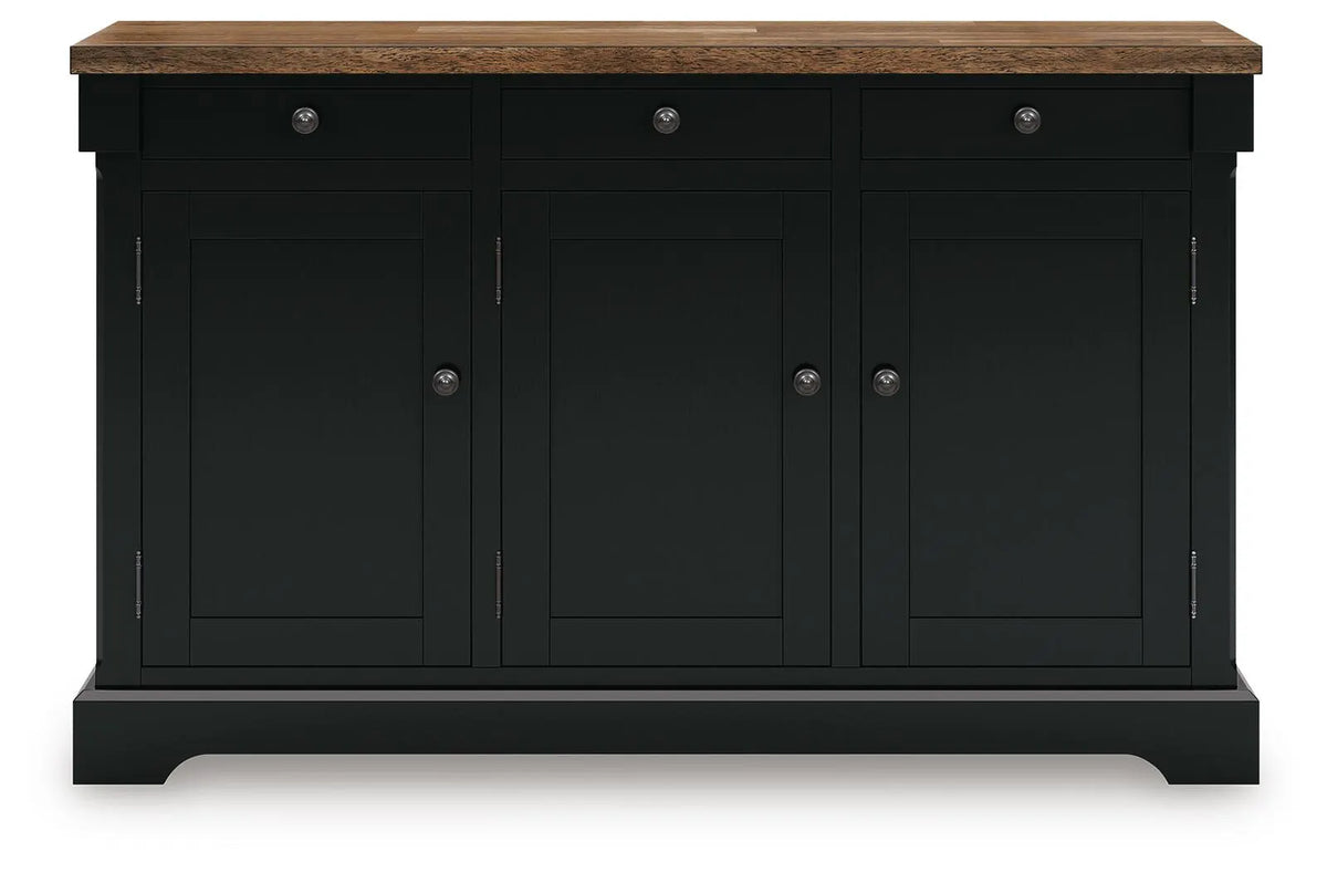 Wildenauer Dining Buffet - Brown/Black