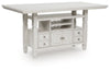 Mesa de comedor Robbinsdale de altura de mostrador